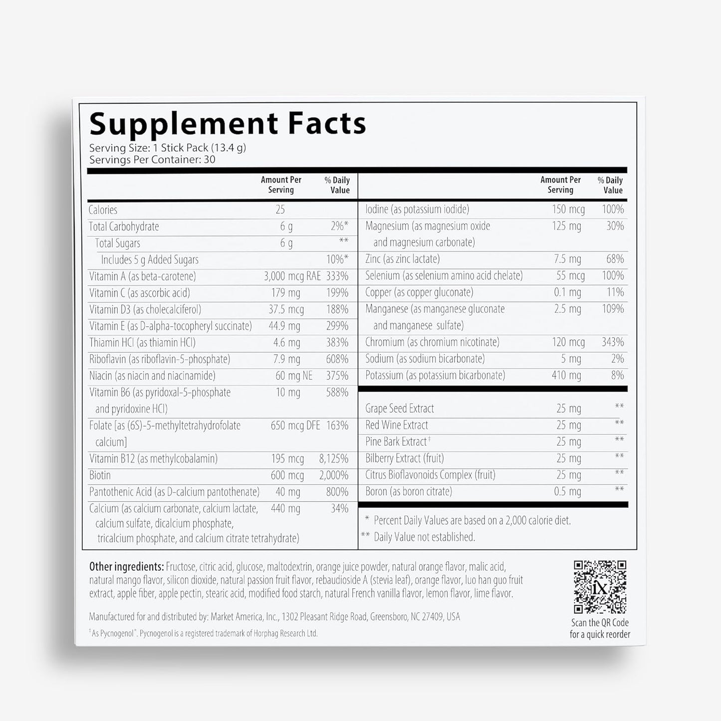 Isotonix® Daily Essentials Paquetes de polvo multivitamínico - Fórm...