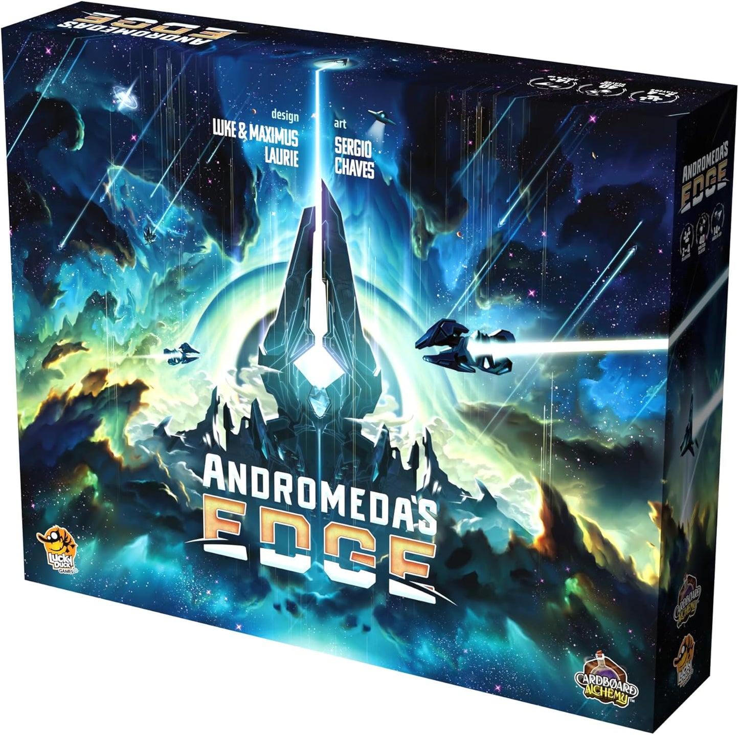 Lucky Duck Games Andromeda's Edge | 2-4 jugadores, mayores de 14 años | Jugabilidad 80-160 minutos