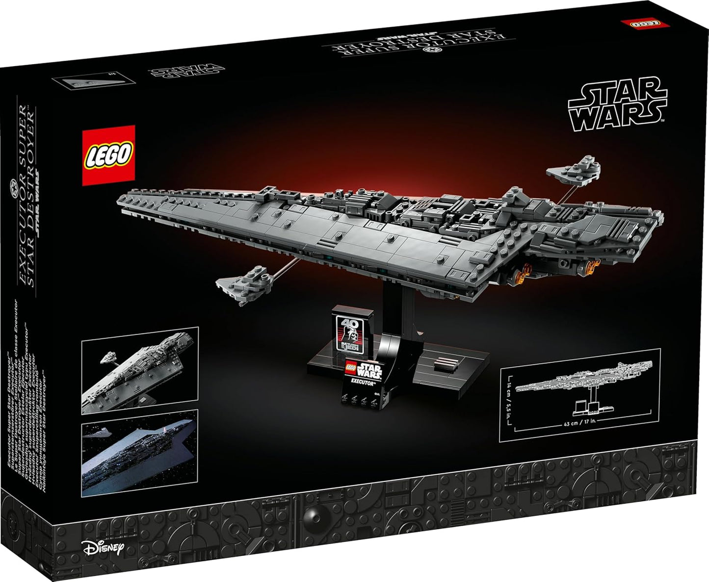 Lego Star Wars 75356 El destructor estelar clase ejecutor