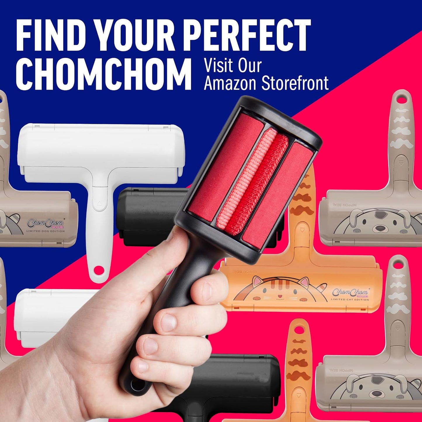 ChomChom Roller para pelo de mascotas \u2013 Herramienta reutilizab...