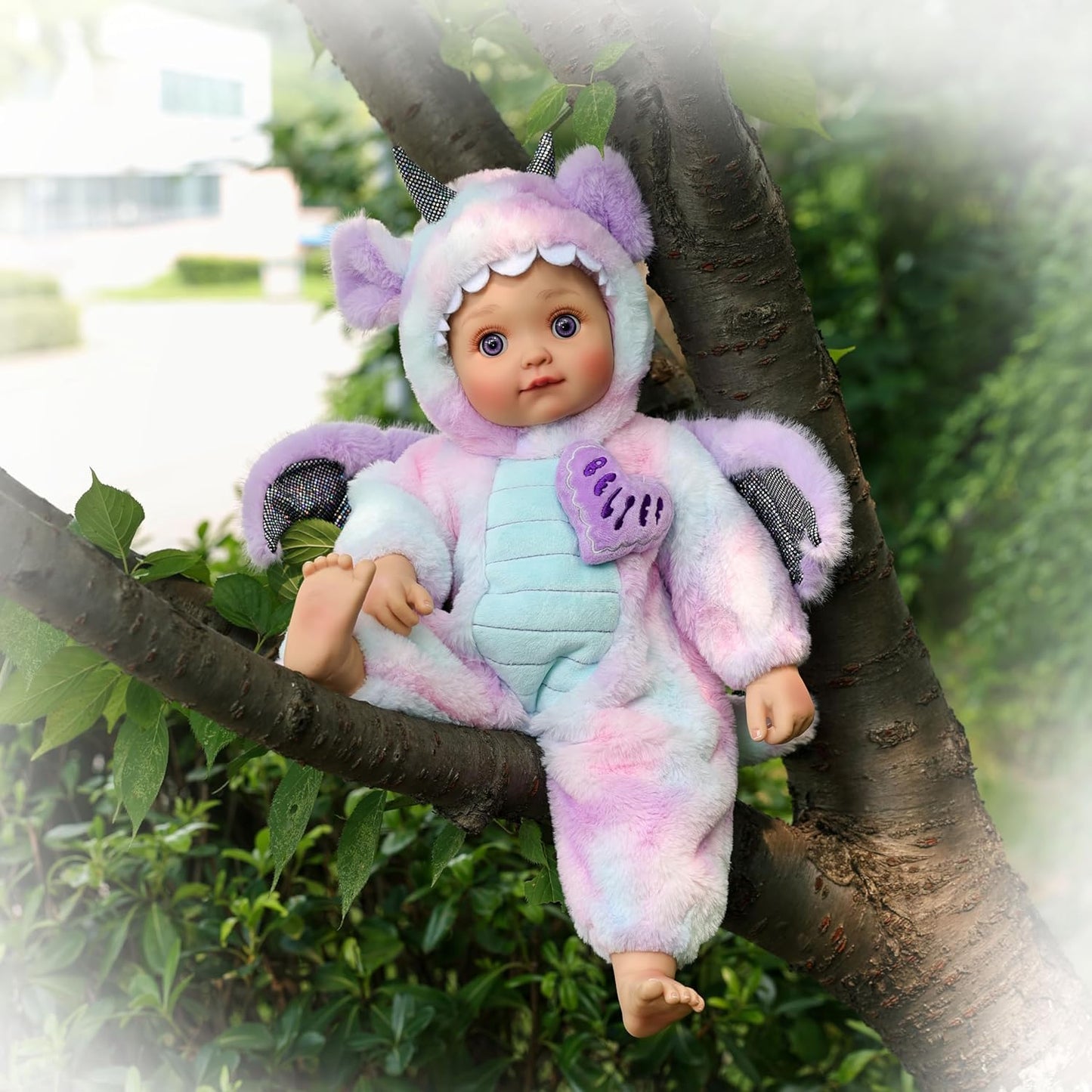 Cloveray Muñecas de bebé, muñeca de bebé grande de 18 pulgadas, rea...