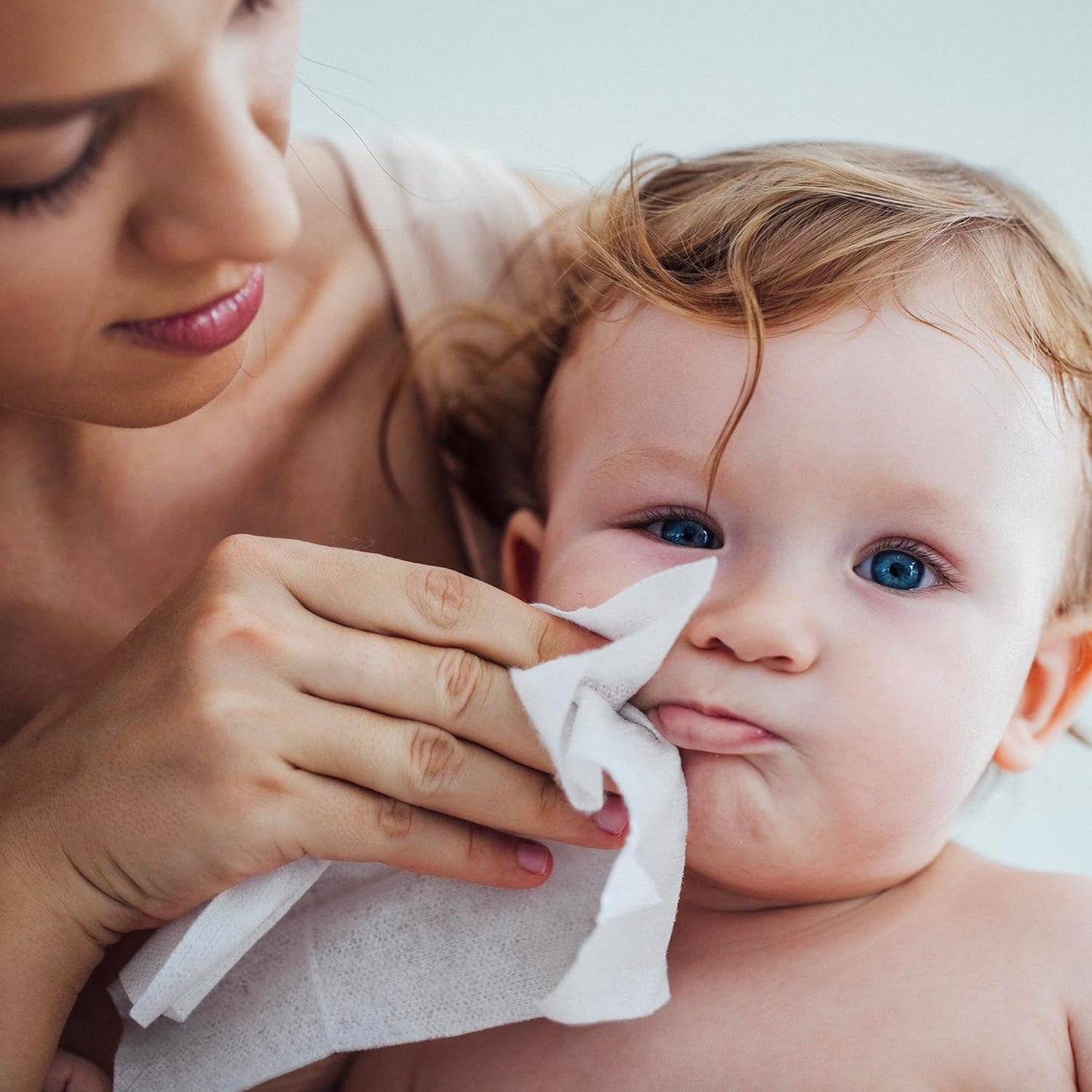 Mustela Agua limpiadora para bebés, agua micelar sin enjuague, con...