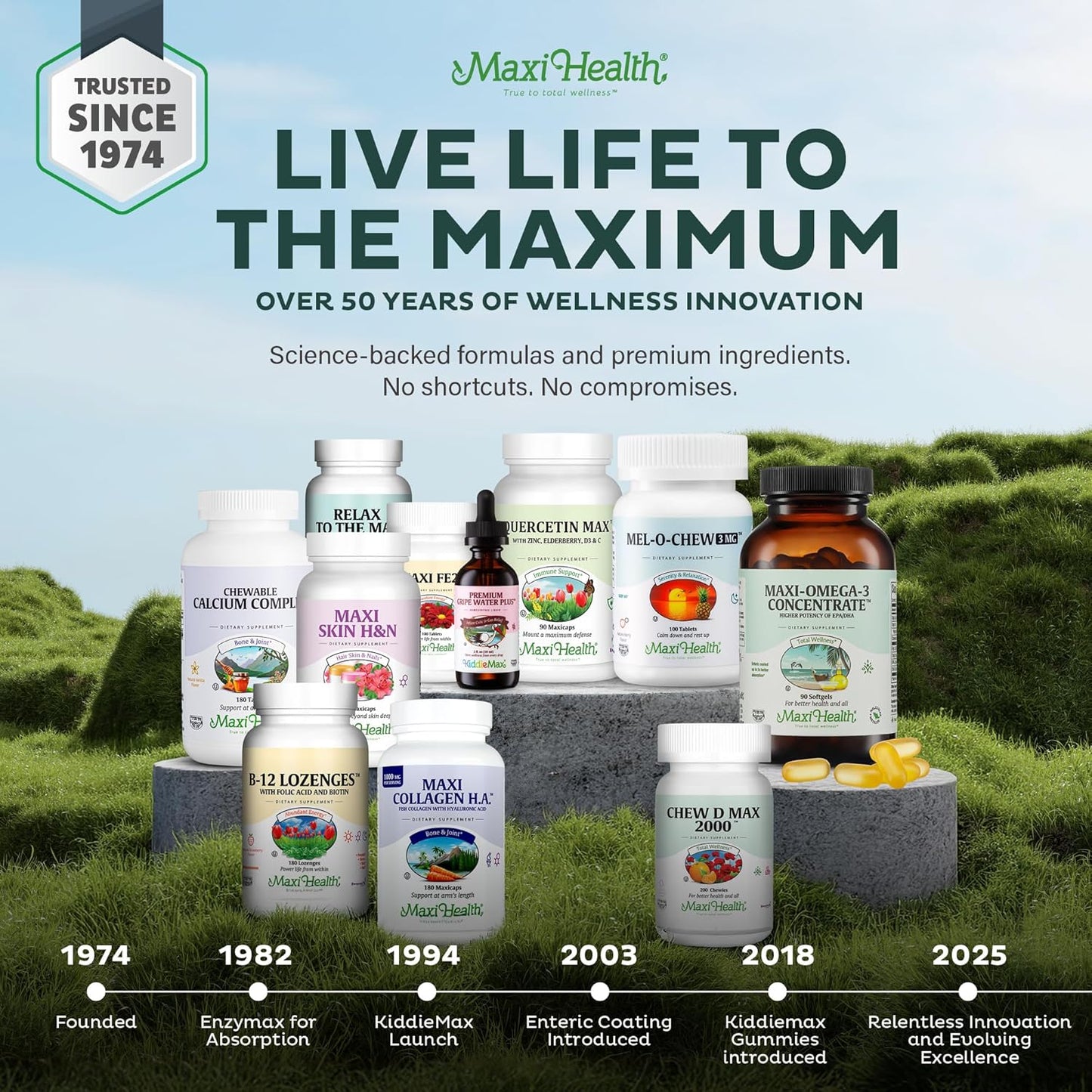 Maxi Health Multivitamínico para Él \u2013 Vitaminas para Chicos de...