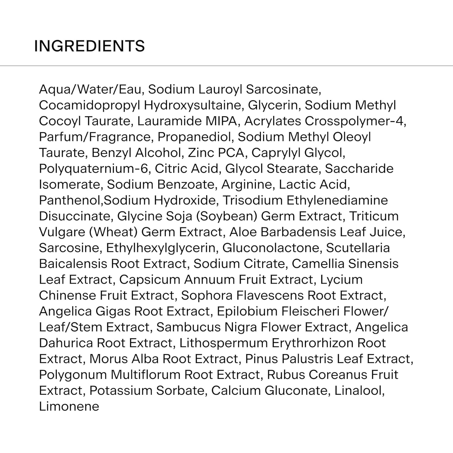 Caldera + Lab The Shampoo | Champú para hombres para cabello sano, limpiador diario sin sulfato, probado dermatológicamente, todo tipo de cabello