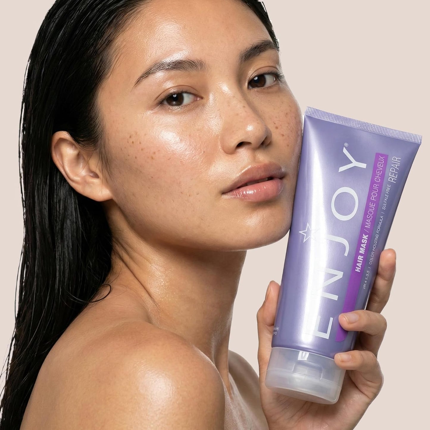 Enjoy Mascarilla capilar, tratamiento acondicionador profundo inten...