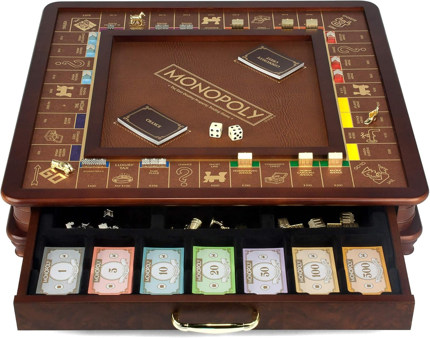 Juego de mesa Monopoly en madera, de Winning Solutions
