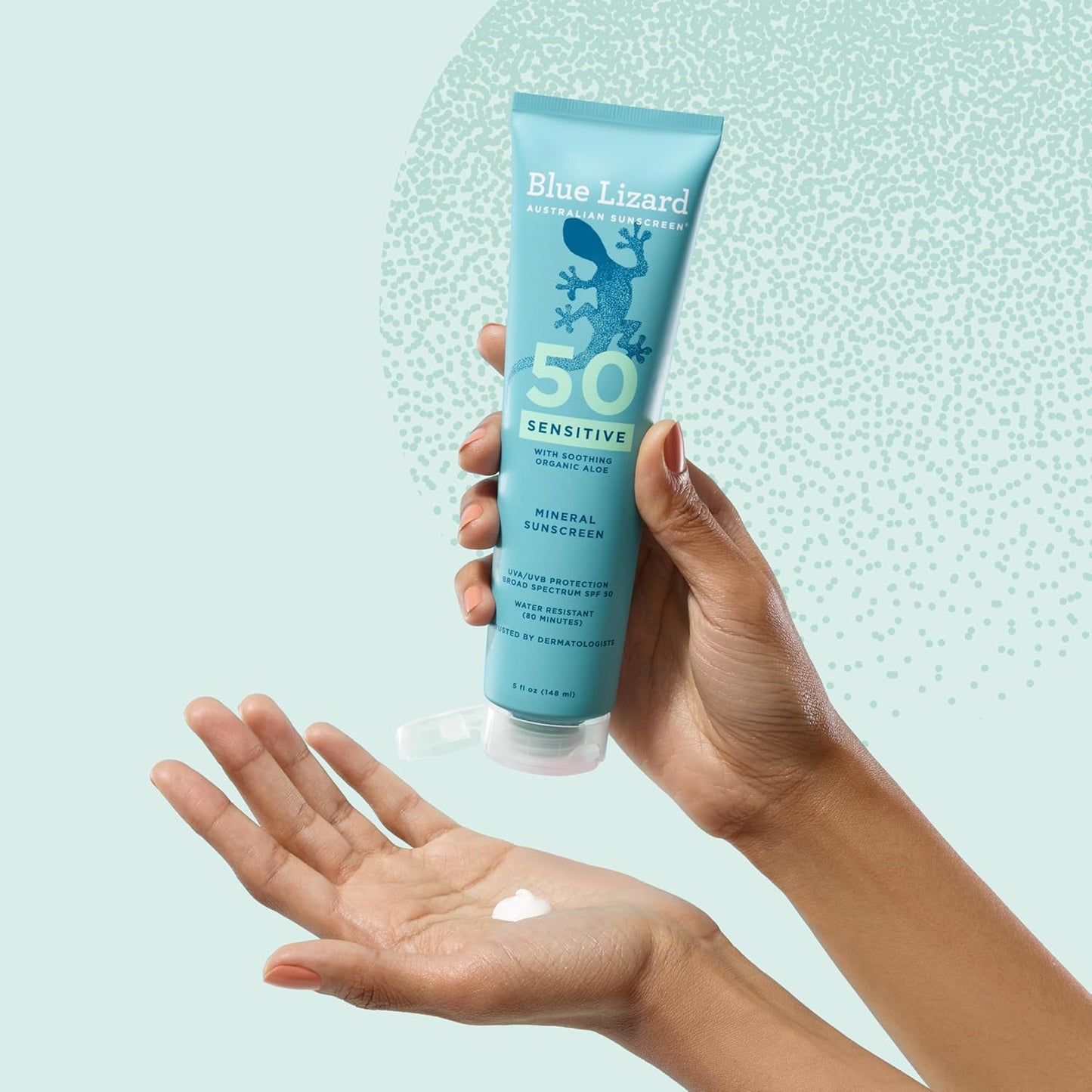 Blue Lizard Protector solar mineral sensible SPF 50, loción, 100% p...