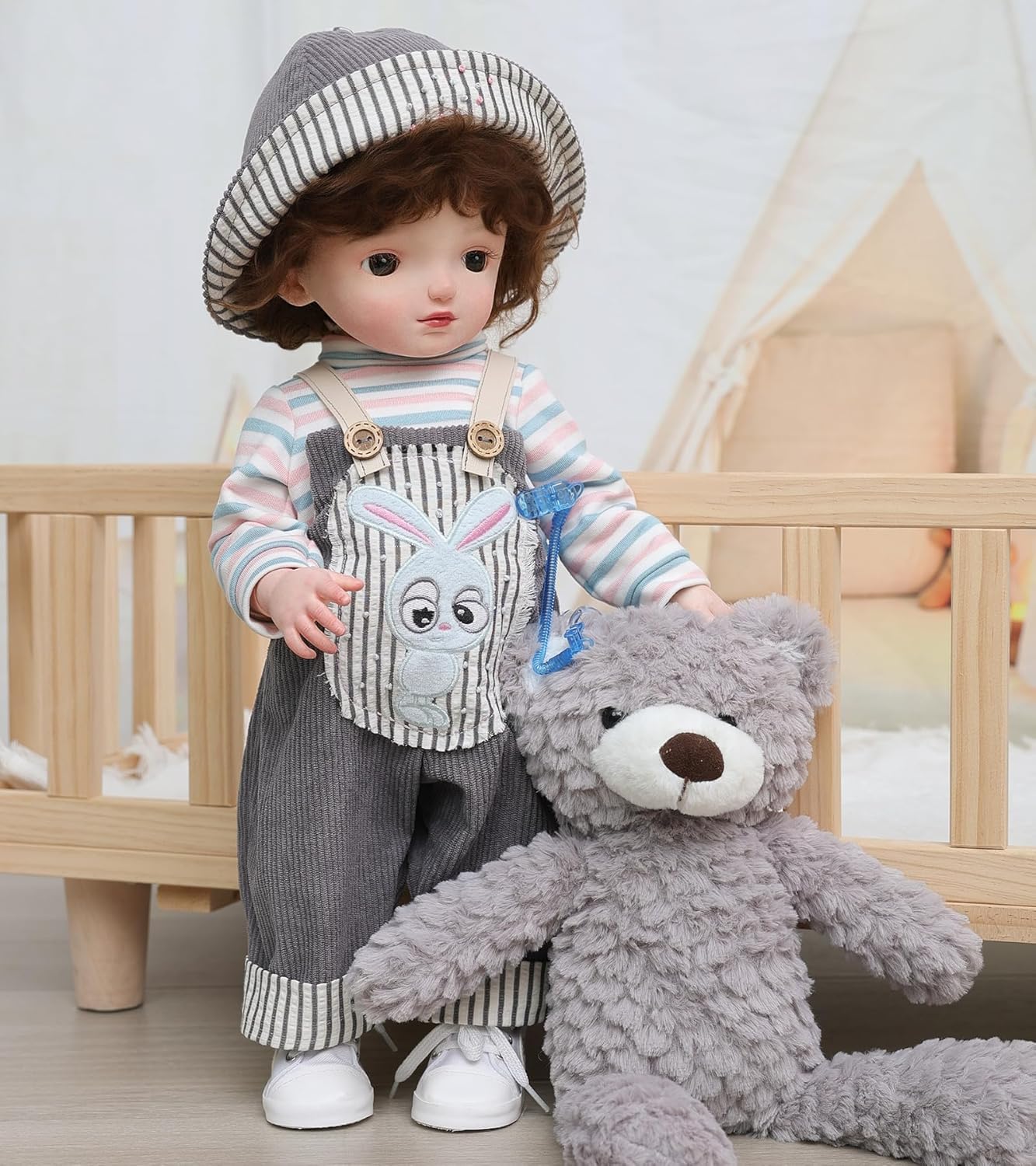 Cloveray BJD Dolls - Juego completo de muñecas articuladas de bola...