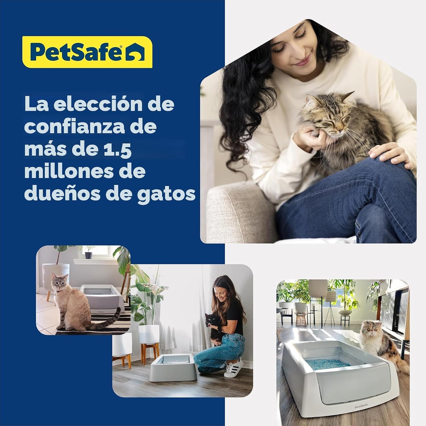 Recambios de arenilla para gatos ScoopFree (paquete de 6 unidades)...