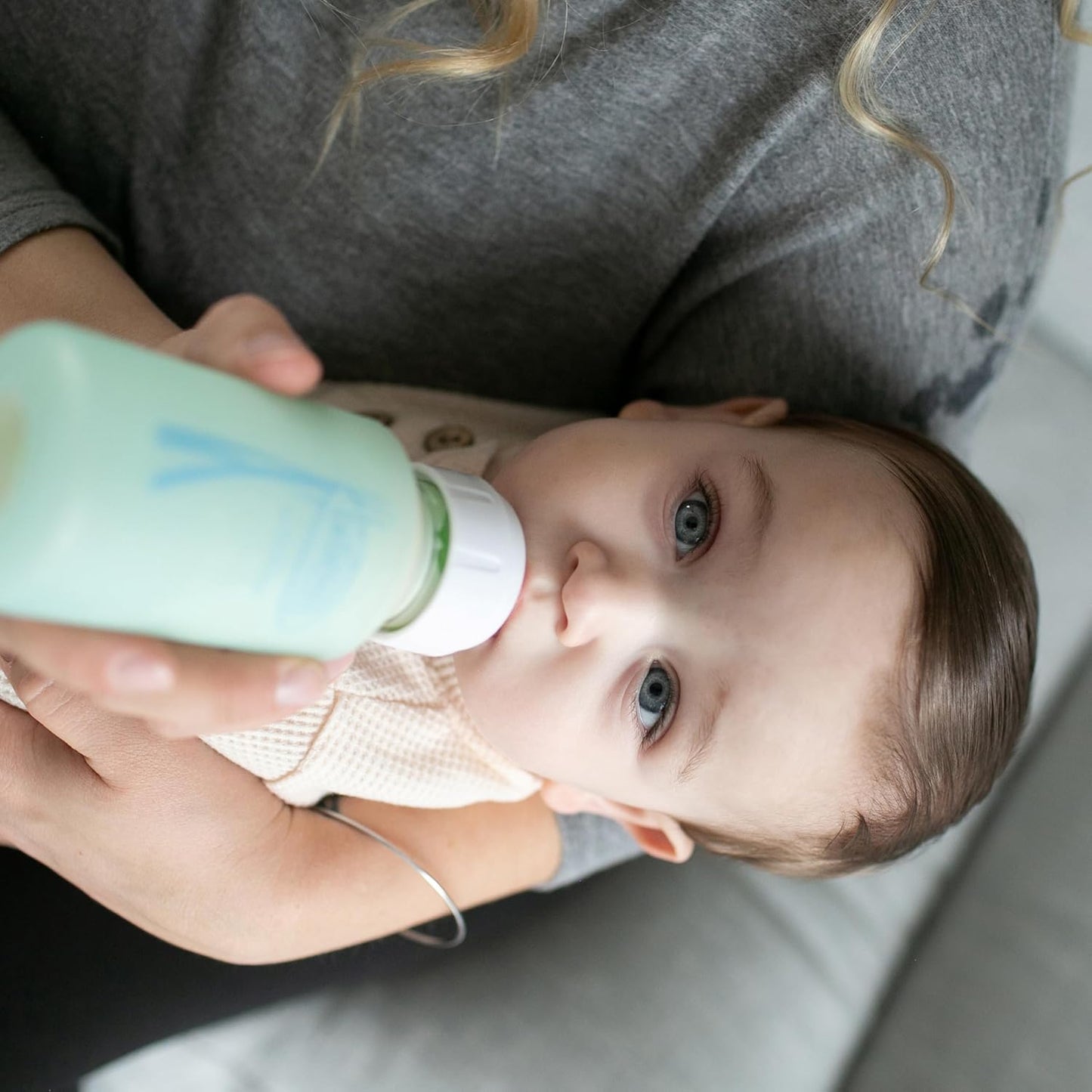 Dr. Brown's Anti-Colic Options+ - Biberón de vidrio estrecho co...