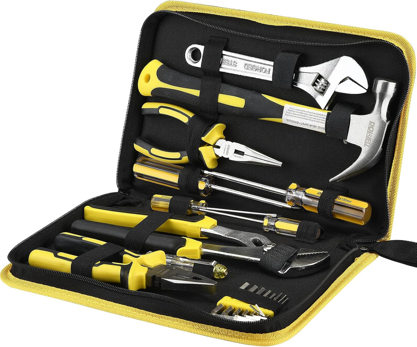 DOWELL Juego de herramientas Kit de herramientas 19 piezas para el...