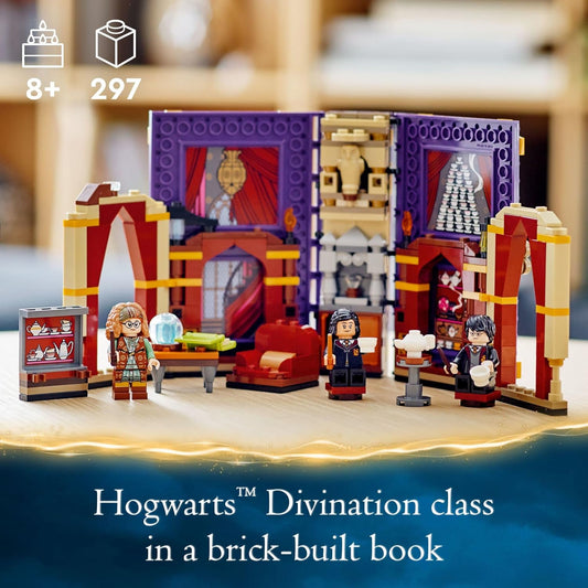 LEGO Harry Potter Hogwarts Moment: Divination Class 76396 Kit de construcción; juego coleccionable para el aula para mayores de 8 años (297 piezas)