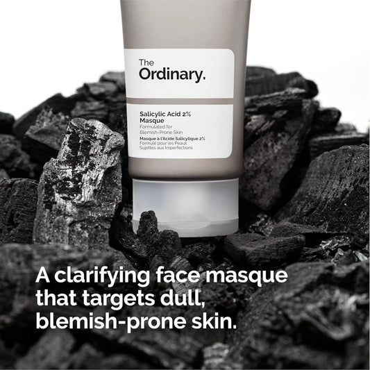 The Ordinary Colección de control de poros - Set de cuidado de la piel para pieles congestionadas - Máscara de ácido salicílico al 2%, niacinamida 10% + zinc 1%, limpiador de escualano, factores