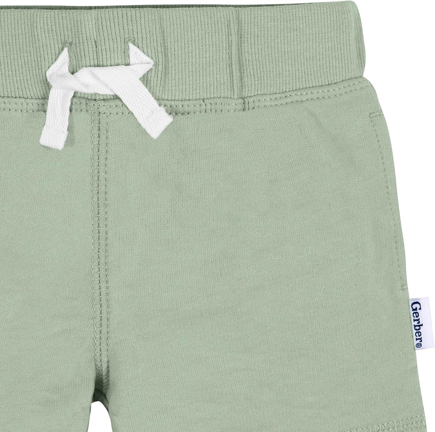Gerber Paquete de 3 pantalones cortos de punto para bebé niño