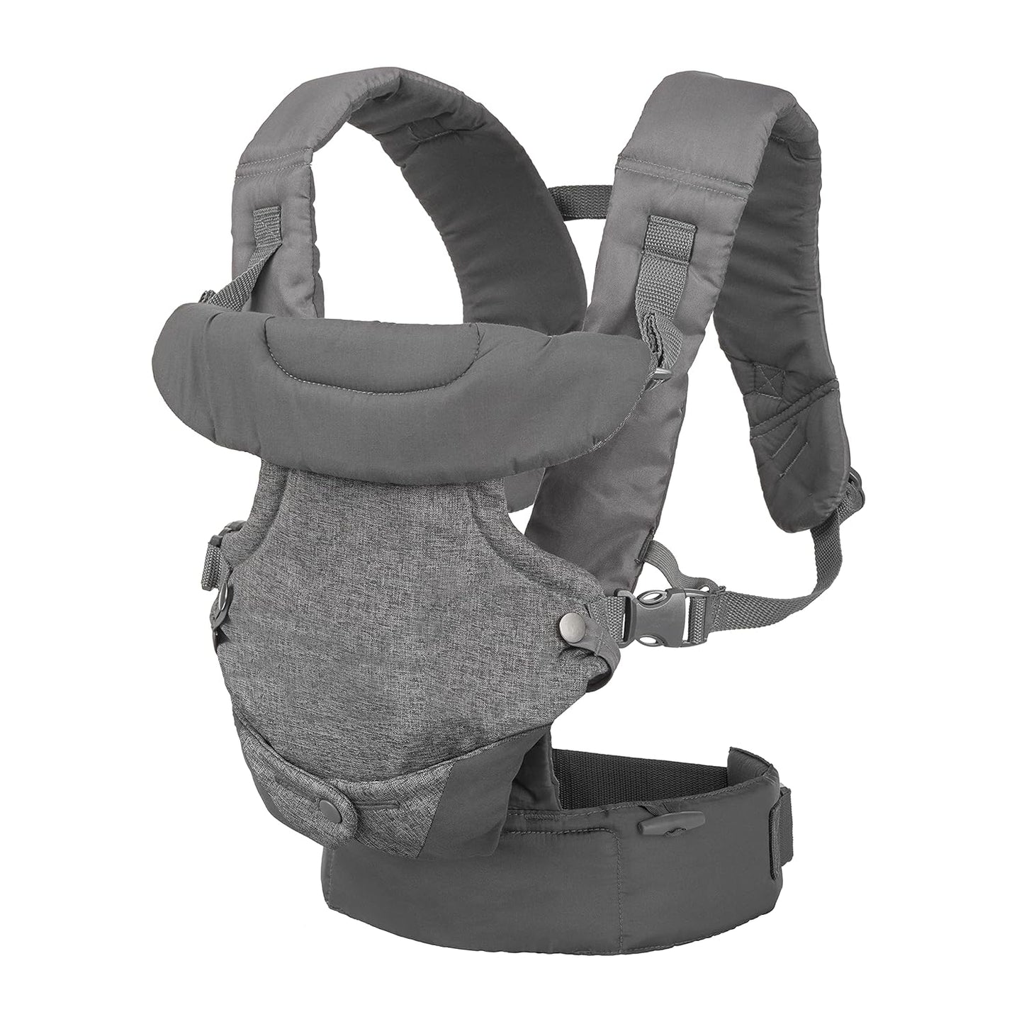 Infantino Flip - Portabebés 4 en 1 convertible, ajustable, ergonómi...