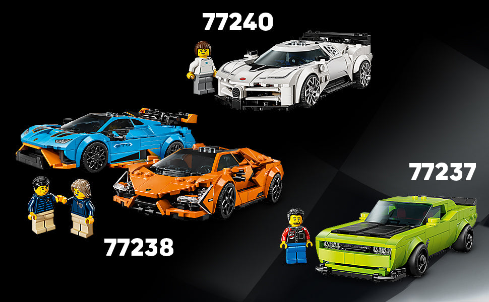 LEGO Speed Champions Porsche 911 GT3 RS Super Auto Juguete - Kit de Modelo y Juguete de Juego de Rol para Niños y Niñas, Edades 9+ - Set de Construcción de Auto Deportivo para Niños y Fanáticos de