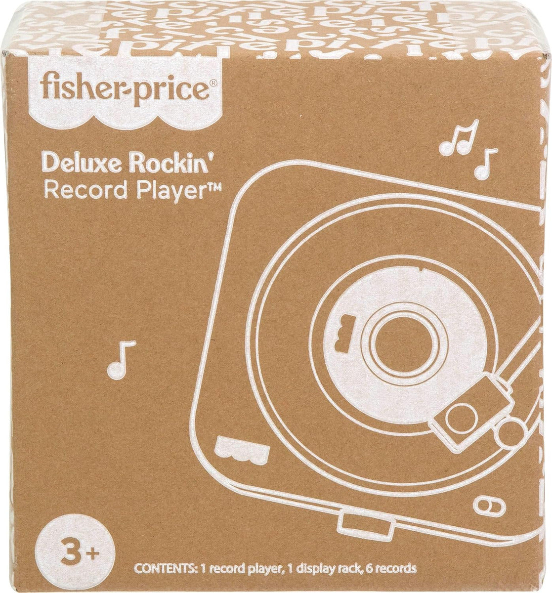 Fisher-price Juguete Musical De Lujo Rockin' Record Player C