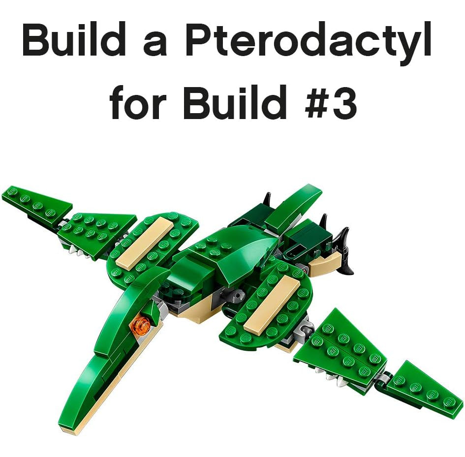 Lego Creator 3 En 1 Poderoso Juguetes De Dinosaurio, Se Tra
