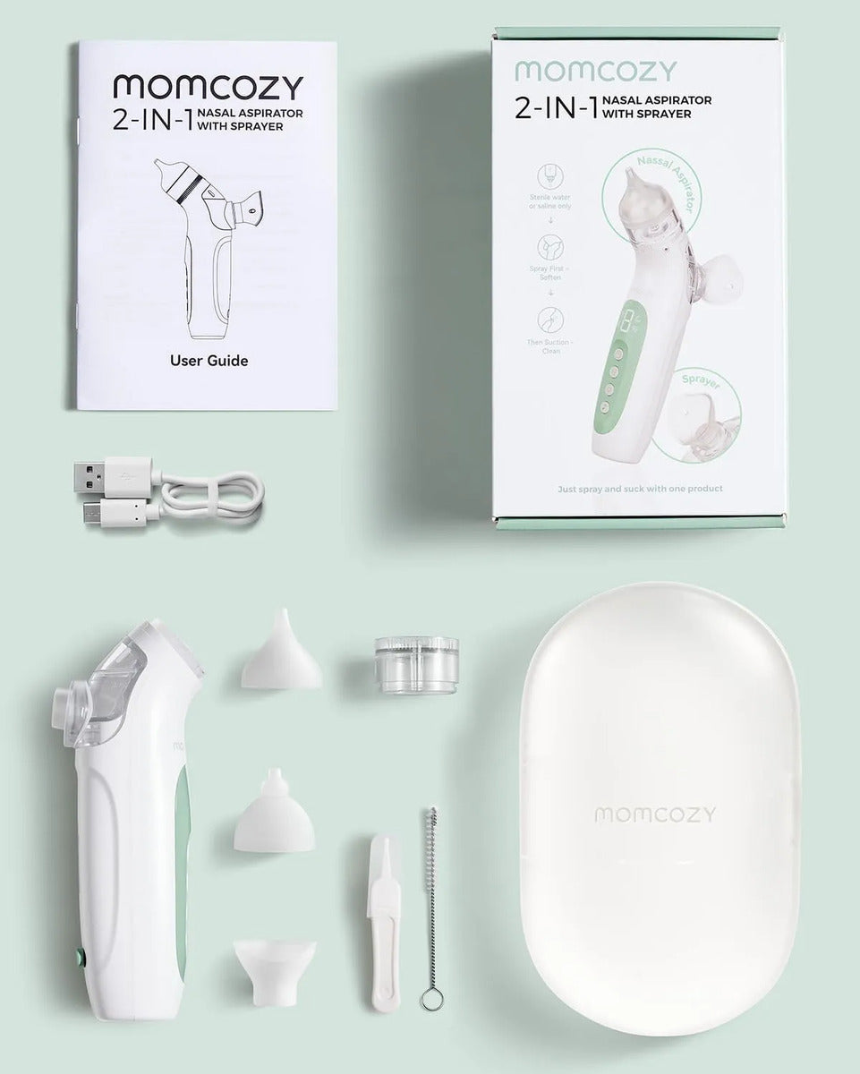 Momcozy Breezyclear Aspirador Nasal Eléctrico 2 En 1 Para B