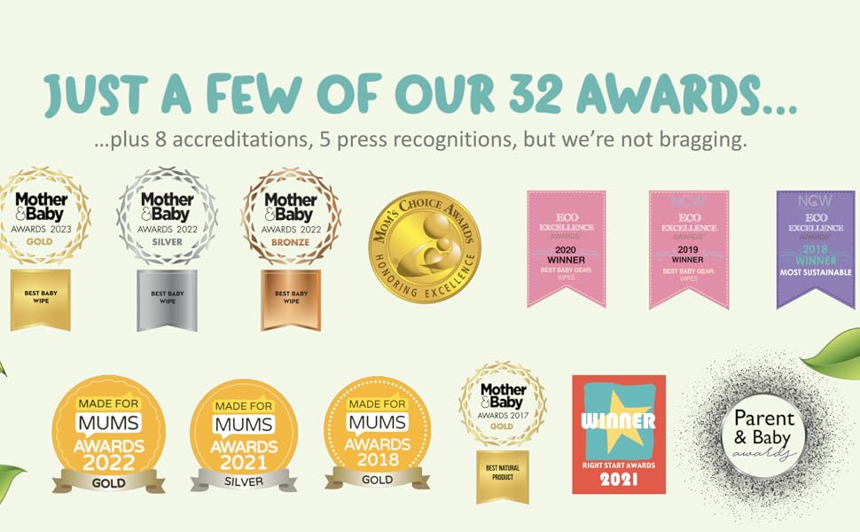 Kinder by Nature Toallitas para bebés a base de plantas, 100% biodegradables y compostables, 672 unidades (12 paquetes de 56), 99% ingredientes a base de plantas, toallitas sin plástico