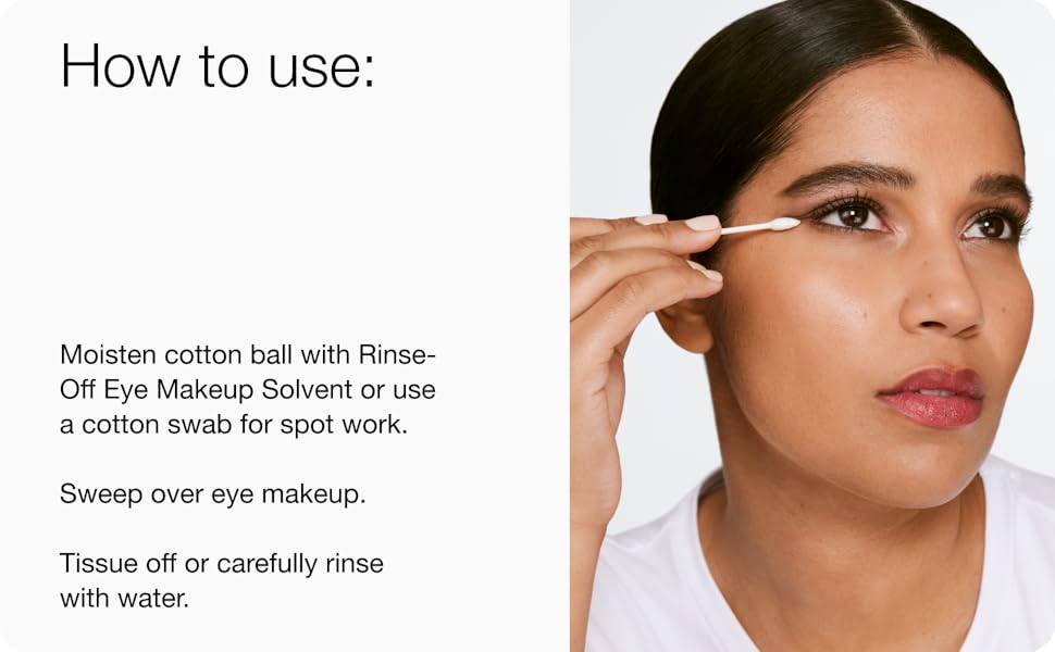 Clinique Enjuague el solvente del maquillaje de ojos, 4.2 onzas, COSCLI014A