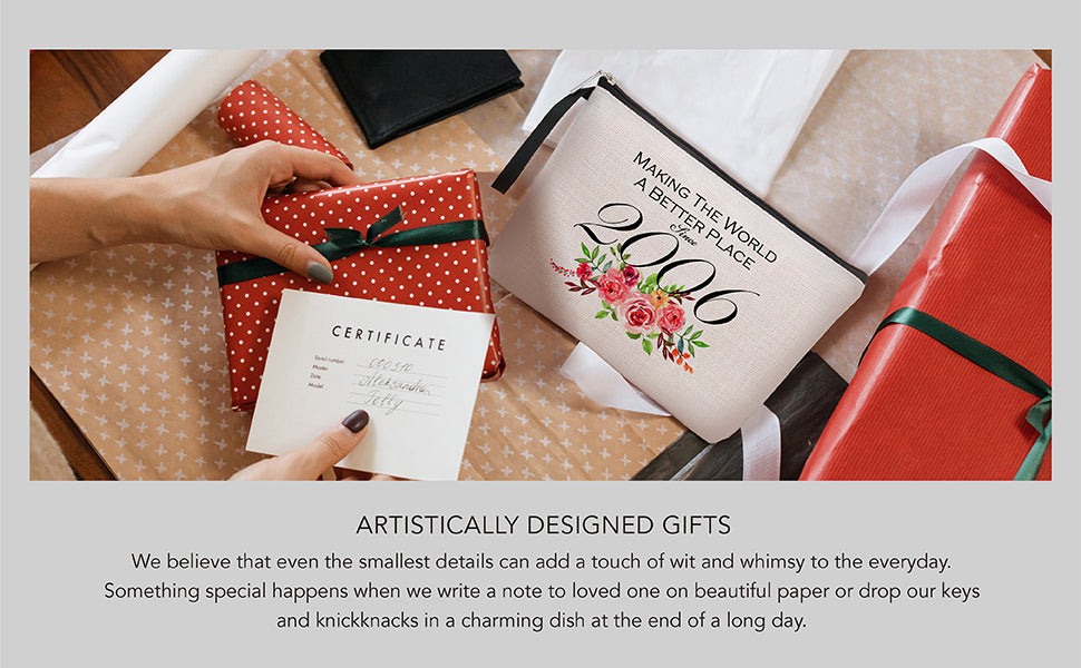 Regalos de ánimo para mujeres, bolsa de maquillaje, regalo para hermana, regalos de graduación, regalos de incentivo, regalos alentadores de amor, regalo de cumpleaños, San Valentín, boda, madre,