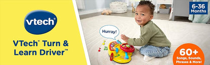VTech Gira y aprende conductor, amarillo