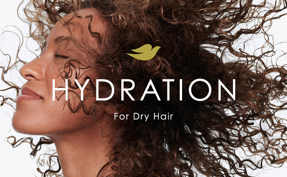 Dove Acondicionador de coco e hidratación para cabello seco con tecnología de cuidado de bio-proteínas y aceite de coco, 28 onzas líquidas