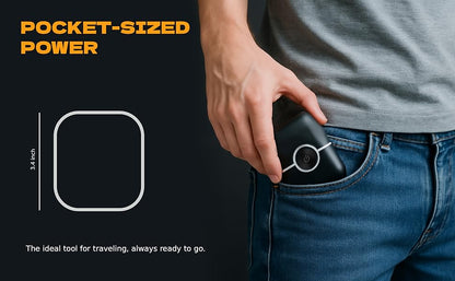 Maquinilla de afeitar eléctrica para hombres, afeitadora portátil con recortador de barba, carga rápida USB-C, IpX7 impermeable húmedo/seco, mini afeitadora de viaje de bolsillo para el hogar