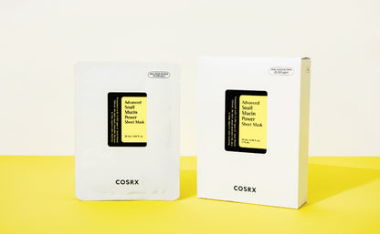 COSRX Máscara de hoja de mucina de caracol 10 EA, máscara facial sin enjuague de esencia de caracol para piel seca, propensa al acné, piel sensible, filtrado de secreción de caracol, no probado en