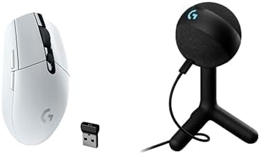 Logitech G305 Lightspeed - Mouse inalámbrico para juegos, Blanco +...