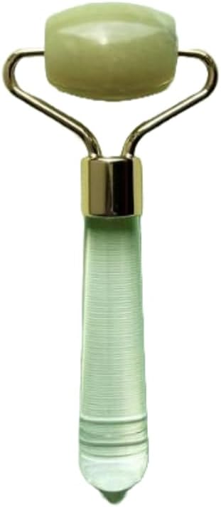 Mei Apothecary Mini herramienta de belleza de rodillo facial de jade