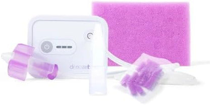 Dr. Noze Best Paquete del primer año del bebé | Aspirador nasal eléctrico para bebés diseñado por pediatras con pieza nasal para recién nacidos y 40 filtros | Registro de bebé esencial para aliviar la