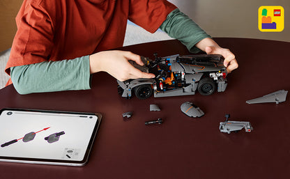 LEGO Technic Koenigsegg Jesko Absolut - Hiperauto gris, juego de construcción de autos deportivos para niños y niñas, carreras de vehículos para niños, kit de modelo para construir, juguete de coche