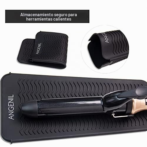 ANGENIL - Alfombrilla con bolsa de silicona resistente al calor par...