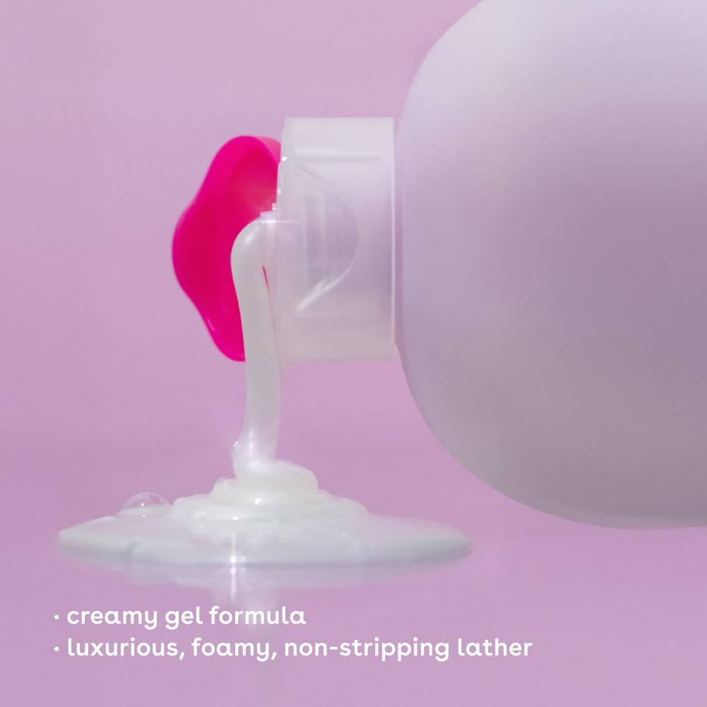 eos Travel Vanilla Cashmere - Gel de baño esencial de tamaño de via...