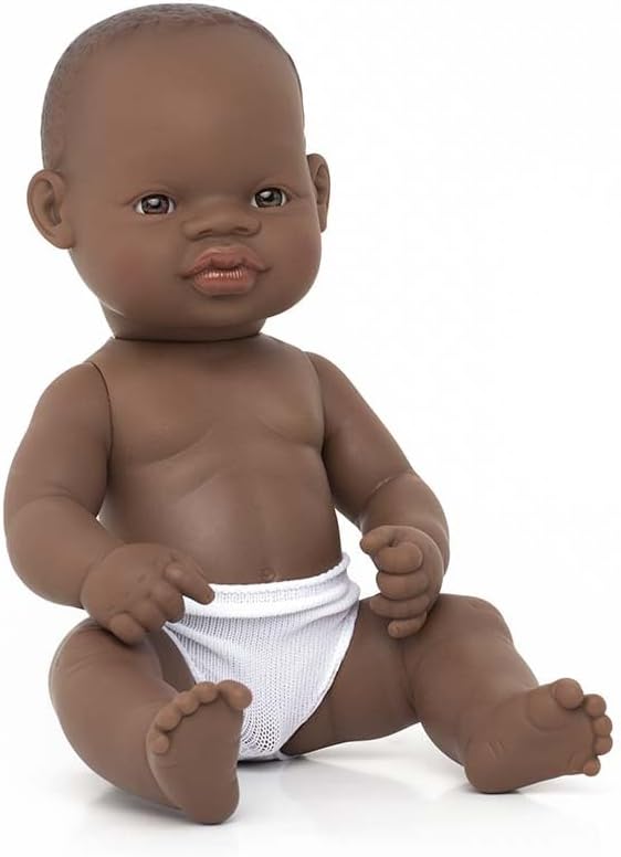 Muñeca de bebé recién nacida Miniland, anatómicamente correcta, 12....