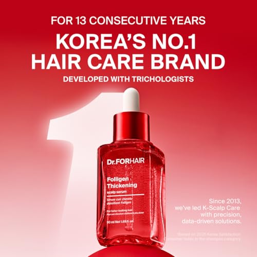 Dr.FORHAIR Folligen - Exfoliante de sal marina y suero para el cuer...