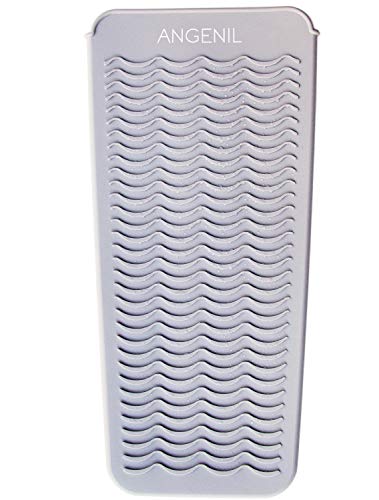 ANGENIL - Alfombrilla profesional de silicona resistente al calor p...