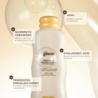 Gisou Honey Gloss Hair Wash Duo - Champú y acondicionador hidratant...