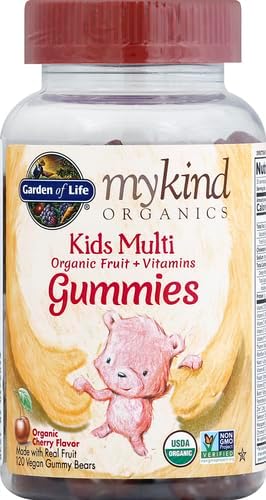 Garden of Life Organics - Gomitas de vitaminas para niños, certific...