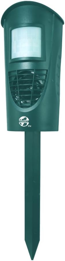 CLEANRTH TSAR520 Repelente ultrasónico avanzado de animales con tec...