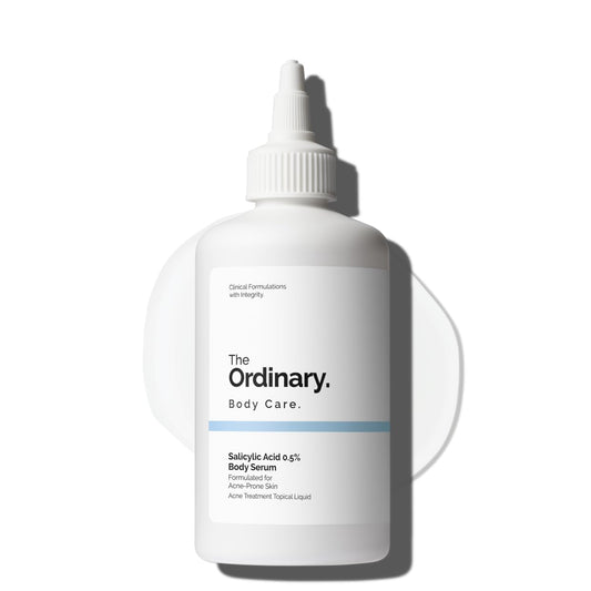 The Ordinary Suero corporal de ácido salicílico al 0.5%, tratamiento exfoliante para piel propensa al acné, 8.1 onzas líquidas