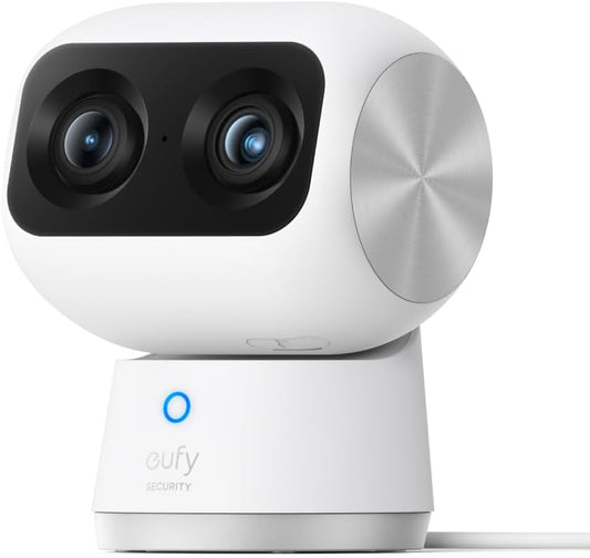 eufy Security Cámara Interior S350, Cámaras Duales, Cámara de Segur...