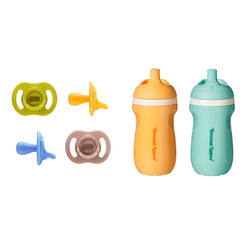 Tommee Tippee Chupete ultraligero StayPut de 6 a 18 meses, diseño d...