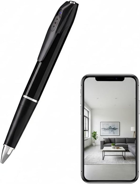 Unohoe Bolígrafo de escritura para cámara de 1080P, cámara de longi...