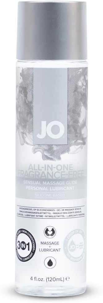 JO Aceite de masaje de silicona todo en uno \u2013 Lubricante perso...