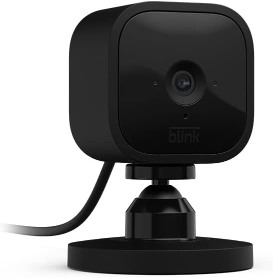 Blink Mini - Cámara de seguridad inteligente compacta, conectable,...
