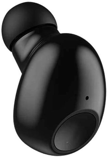 Auricular Bluetooth de 10 horas de reproducción, auricular inalámbrico único, mini micrófono manos libres, auriculares para conductores de camiones, auricular Bluetooth para teléfonos inteligentes iOS, Android, PC, TV, audiolibro