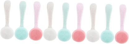 Beaupretty 9 piezas de cepillo de limpieza facial cepillo limpiador...